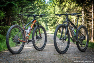 Trek Procaliber versus Supercaliber hardtail versus full suspension test 2021