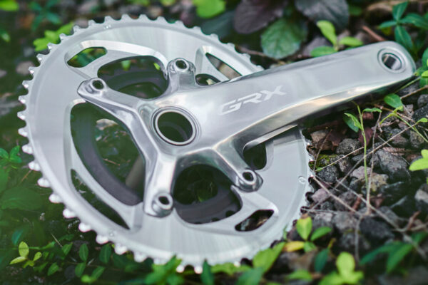 Shimano GRX Limited crank closeup