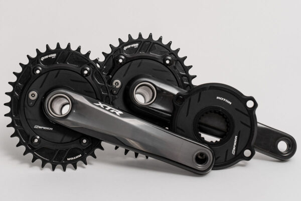 Rotor INSpider vermogensmeter voor Shimano MTB cranks