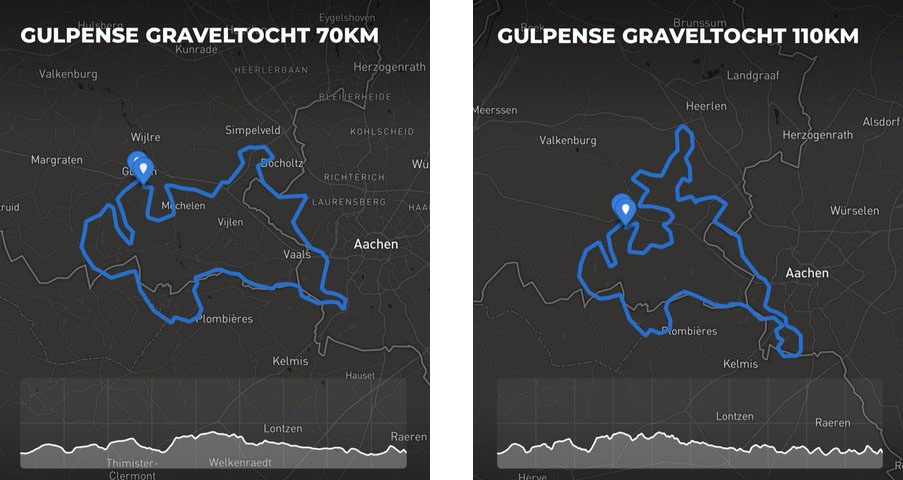 Gulpense Graveltocht – 24 september 2024 – Gravelroute 70 en 110 kilometer