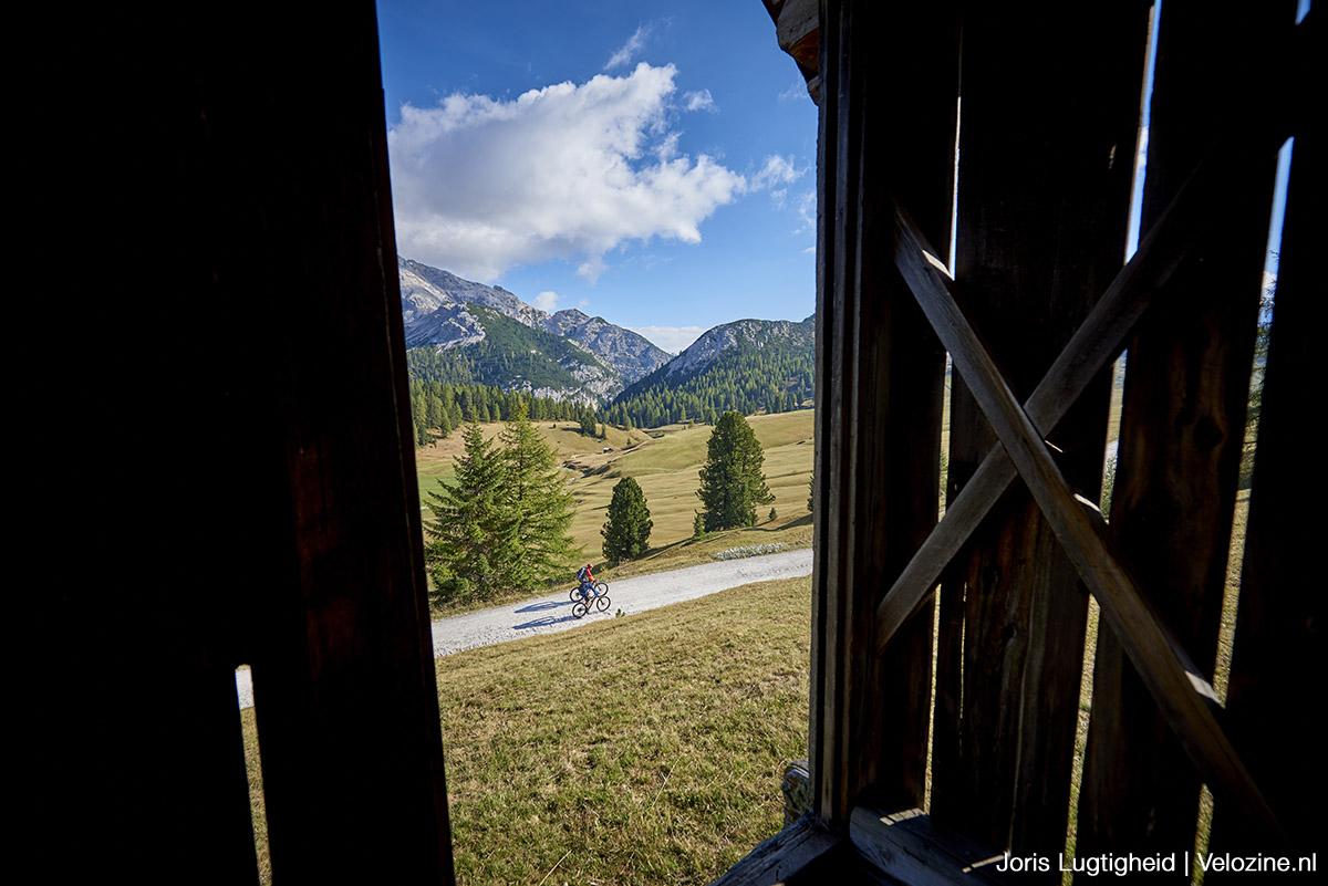 Plätzwiese-ronde in en rond het Pustertal