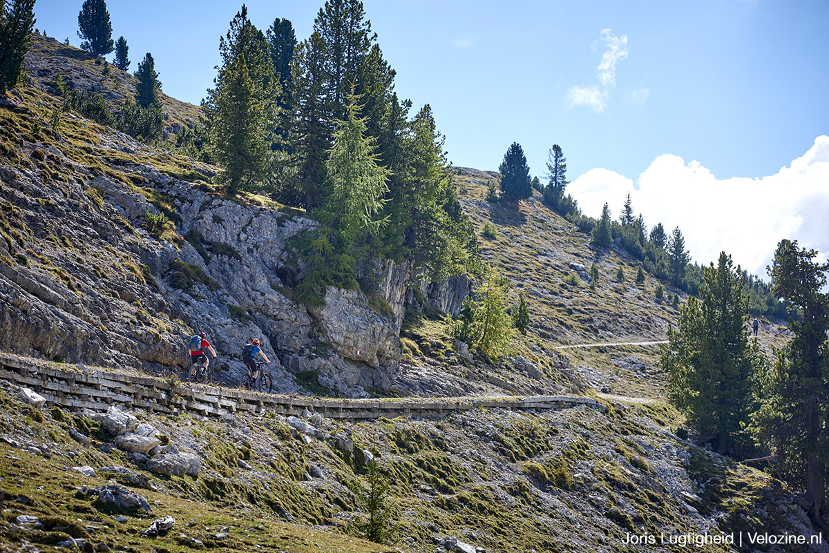 Plätzwiese-ronde in en rond het Pustertal