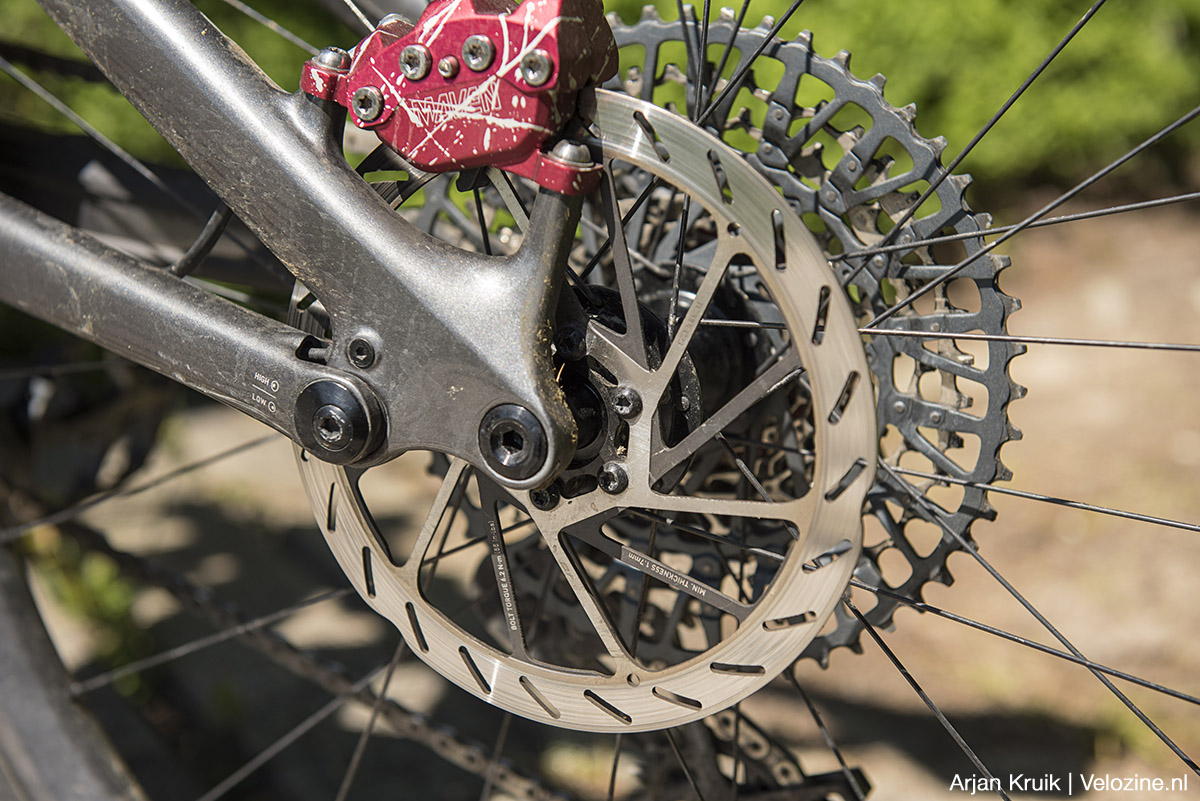 test Sram Maven schijfremmen