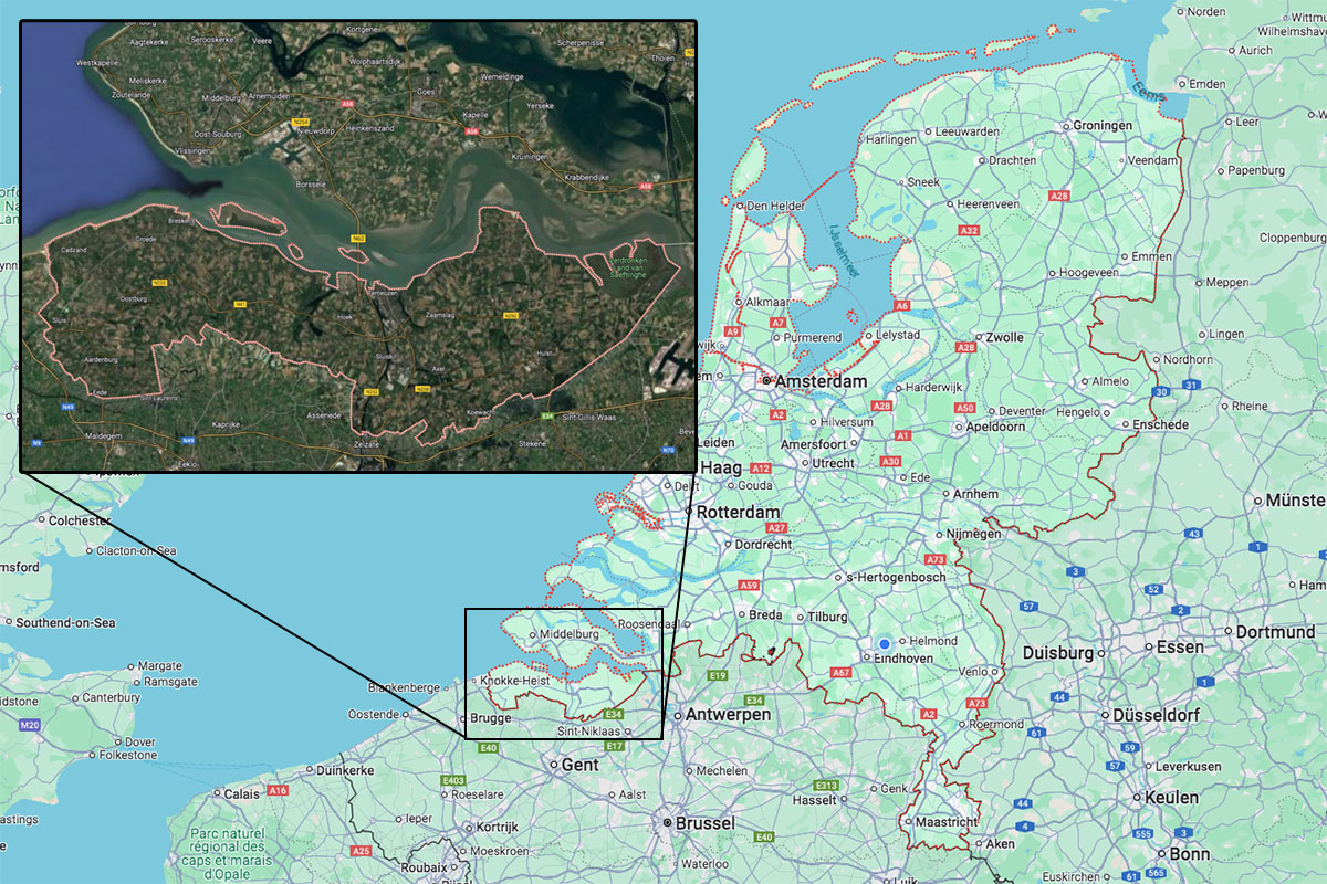 Gravelroutes Zeeuws-Vlaanderen