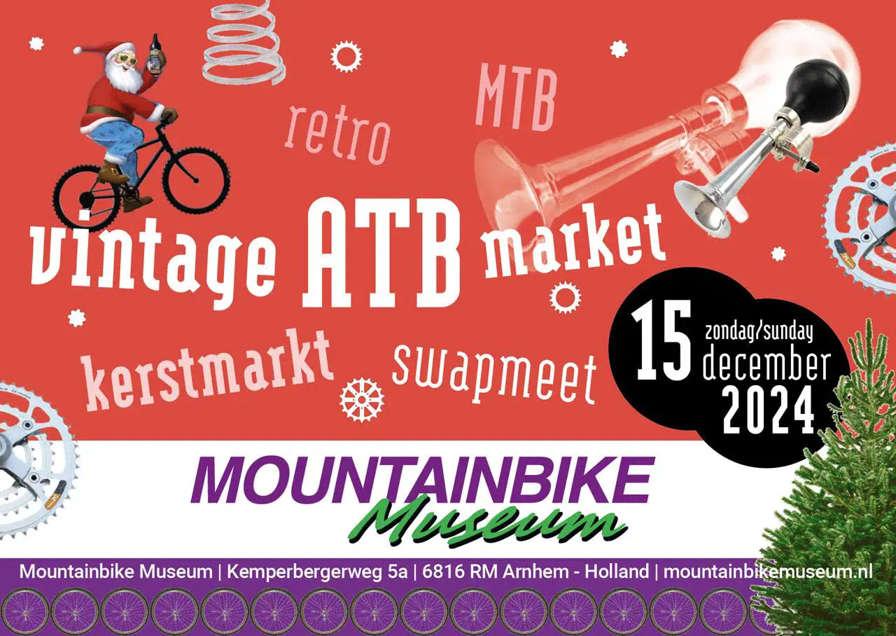 Mountainbike Museum Kerstmarkt 2024 – MTB Museum, retro mtb, atb, ruilen, verkopen, Jeroen van Roekel