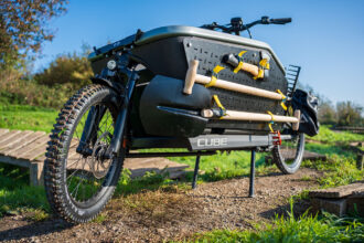 Cube Hybrid Cargo Bike – Cargobike voor trailcrewws, te winnen bij stemronde 2 van de winactie van MTBRoutes.nl, MTB Challenge en Cube Bikes