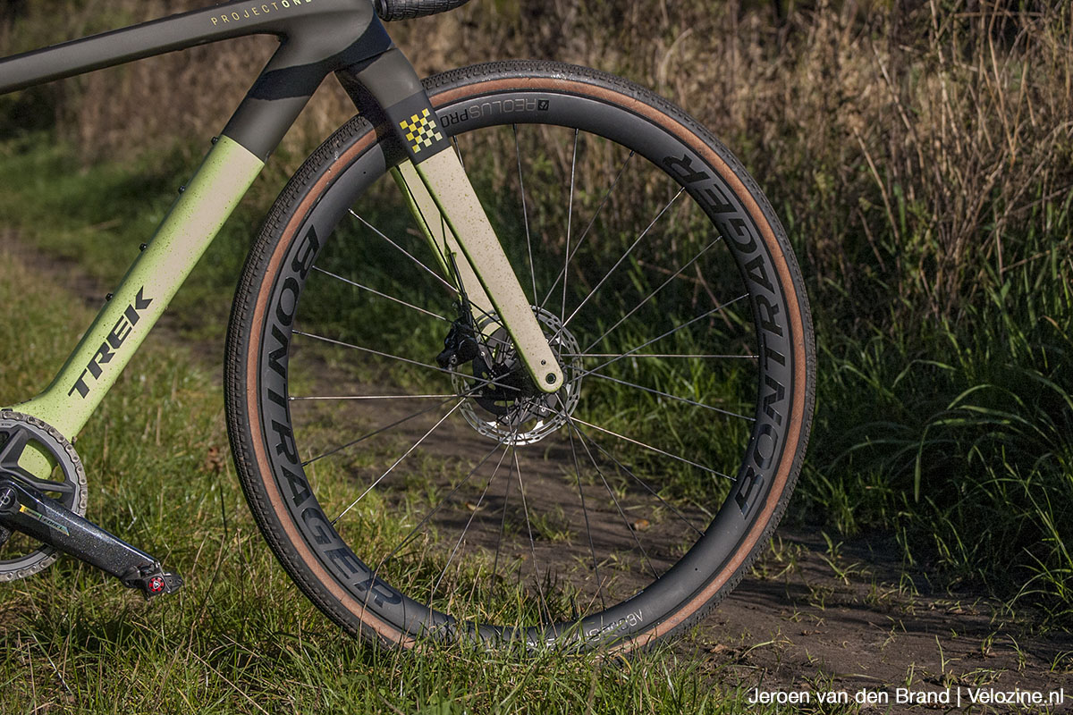 Bontrager Aeolus Pro 3V wielen op Trek Checkmate SLR 7 gravelbike