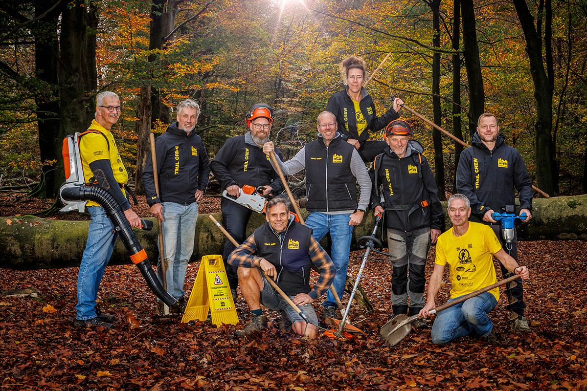 Stichting MTB Zuid-Veluwe pleegt routeonderhoud vanaf nu met accugereedschap 