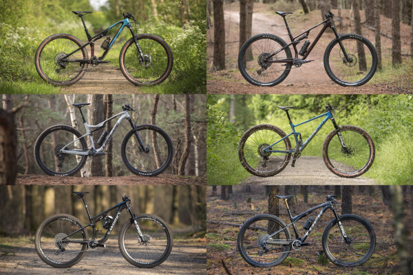 Test overzicht xc-fullies, crosscountry fullsuspension mountainbikes 2024