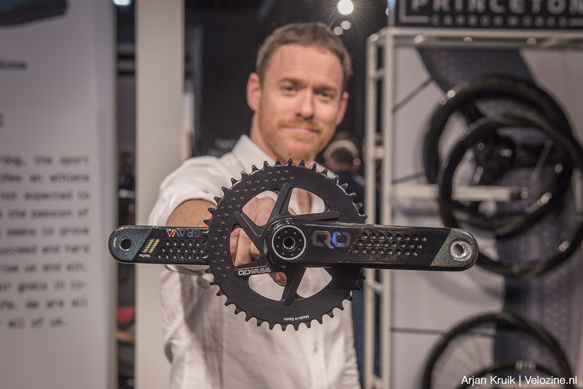 QO carbon cranks op Velofollies 2025